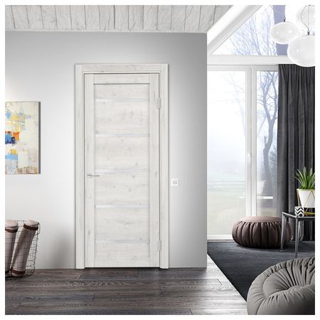 полотно дверное ELDORF Бавария 15 Санторини глухое 200х80см ПВХ