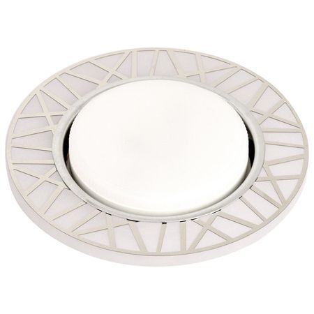 светильник встраиваемый DE FRAN Трейси GX53 4000K ажур акрил белый