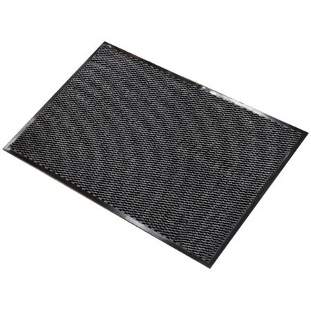 коврик JOY HOME Велюр 50х80см полиэстер, резина, серый полиэстер велюр наволочка 30x50 см