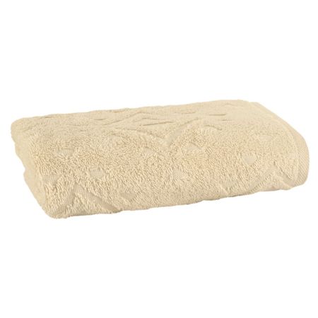 полотенце махр. TAC Жаккард/Jacquard 50х90см бежевое, арт.2793-21418