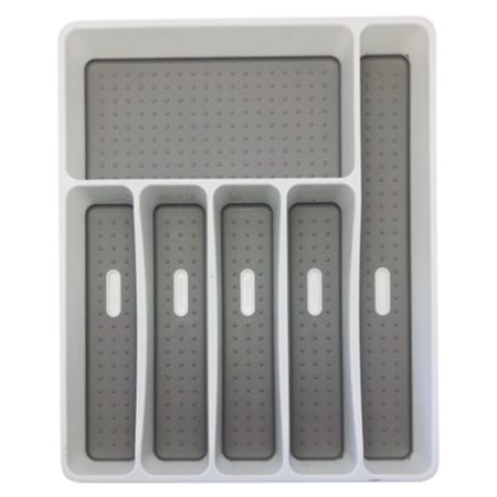 лоток для столовых приборов MALLONY Forma 40,5х33,5х4,5см 6 секций пластик, ТПР лоток для столовых приборов mallony forma 40 5х33 5х4 5см 6 секций пластик тпр