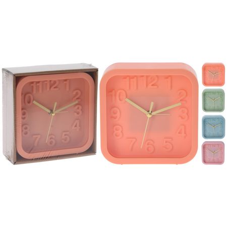 будильник KOOPMAN 132х52х132мм цвет в ассортименте полистирол будильник oria rgb