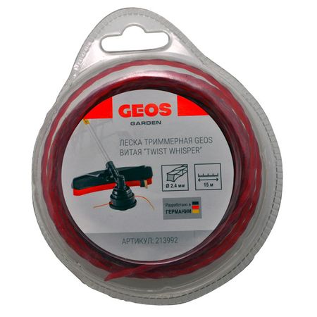 леска для триммера GEOS 2,4мм 15м витой квадрат 5 пар 10 пар 8mp пассивный hd видео балун трансмиссия 4k bnc балун cctv витой передатчик для ahd cvi tvi камеры