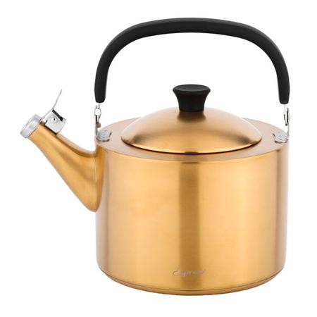 чайник ESPRADO Magnifico 2,5л нерж.сталь со свистком индукция золотой
