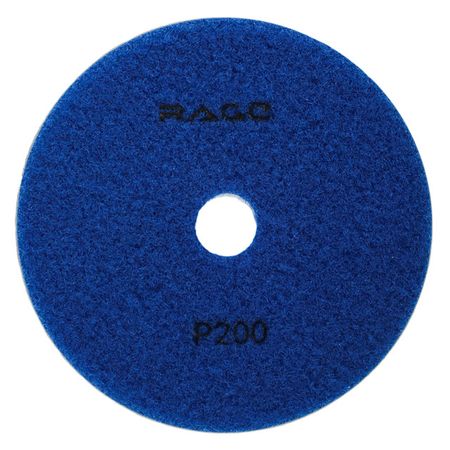 круг шлифовальный алмазный гибкий АГШК RAGE by VIRA Р200 125мм мокрое шлифование