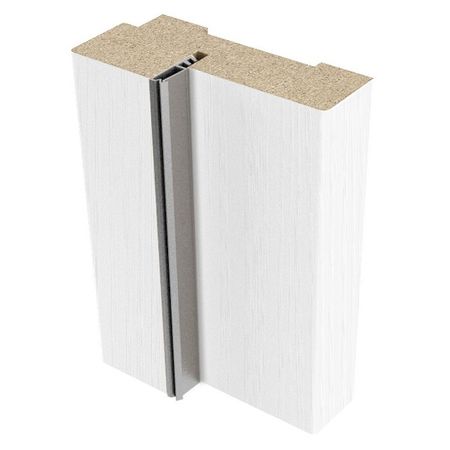 погонаж коробочный VERDA Париж 10 Дуб шале белый ПВХ 2 стойки перекладина упл-ль погонаж коробочный verda ясень светлый