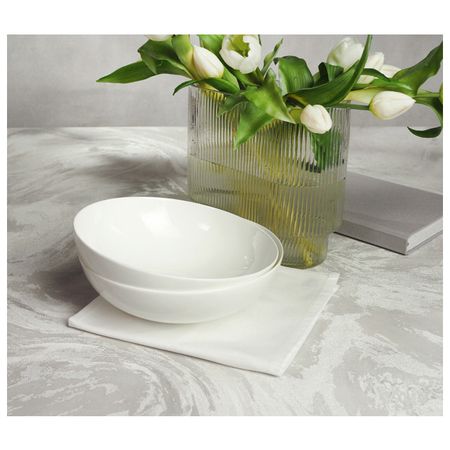 набор тарелок STENOVA HOME Symbol 2шт. 18,5см глубокие фарфор белый ковёр lousidream odin viking symbol valknut nordic valhalla