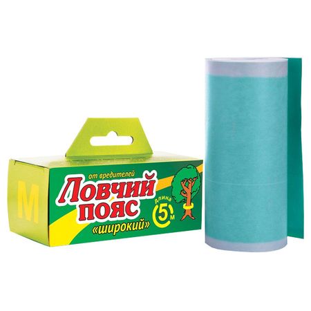 ловушка Ловчий пояс М для деревьев от садовых вредителей 5м пояс страховочный со стропой ус 1 а строп 1 5м