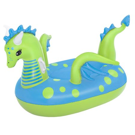 матрас надувной детский BESTWAY Дракон 134х142см матрас надувной   bestway дракон 134х142см