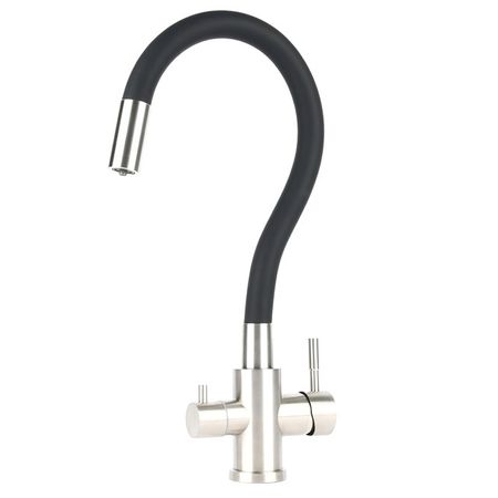 смеситель для кухни OSGARD Gron Gala гибкий излив канал для фильтра воду подсвечник gala сердце красный