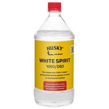 уайт-спирит высокоочищенный HUSKY WHITE SPIRIT 1050/D60  1л, арт.32020