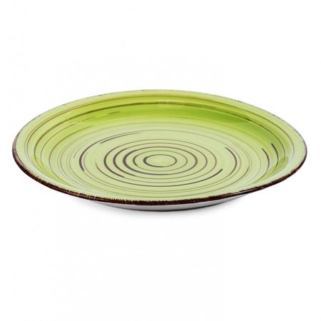 тарелка DOMENIK Lemongrass 26см обеденная керамика тарелка agness парижские коты обеденная 26см доломит