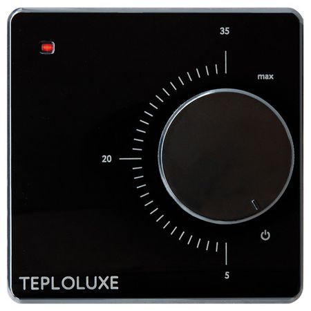 терморегулятор механический ТЕПЛОЛЮКС LC 001 черный IP20 терморегулятор juanjuan stc 8080a