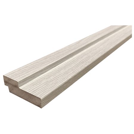 погонаж коробочный ПРИНЦИП модель ПВХ Лиственница белая ПВХ погонаж коробочный verda ясень светлый