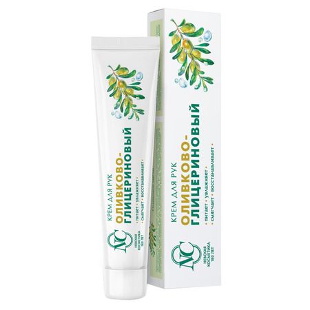 крем для рук НЕВСКАЯ КОСМЕТИКА Оливково-глицериновый 50мл крем хна фитокосметик индийская ярко рыжий медный 50мл