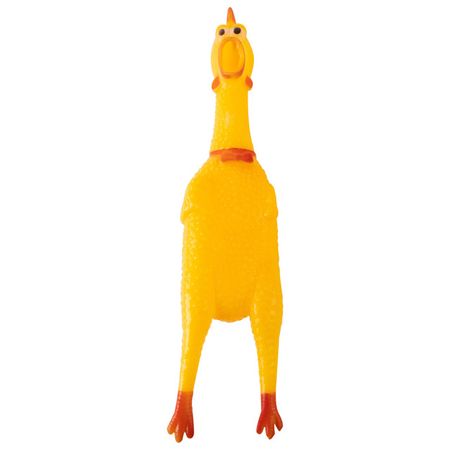 игрушка для собак РЫЖИЙ КОТ Курица с пищалкой 15см винил whalitzy 3d пуф винил для термопечати