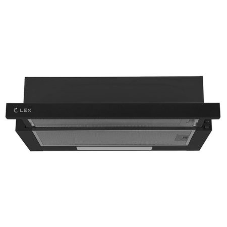 вытяжка встраиваемая LEX HERMES 600 BLACK 60см 1050куб черная