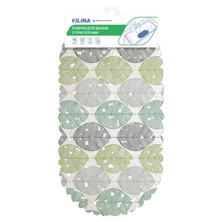 коврик для ванны Paradise 36x69см FV61-MG Листья искусственные золотые листья eqianao