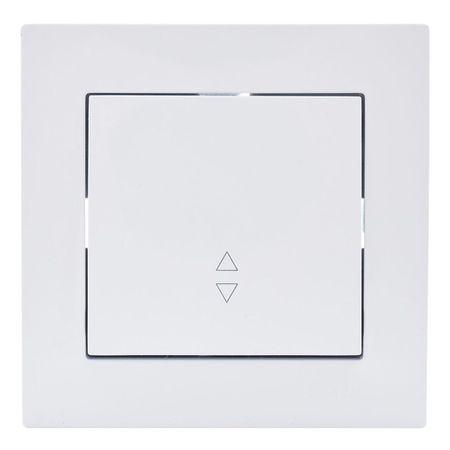 переключатель 1-клавишный LEZARD Vesna проходной белый переключатель 2 клавишный ovivo loft проходной крем