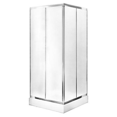 ширма душевая BELBAGNO Due 90x90x195см квадрат хром без поддона