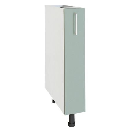 кухонный шкаф напольный под выдвижную корзину Верде 150х550х820мм 1 дверь МДФ/ЛДСП бад ромашка верде таблетки по 500 мг 40 шт