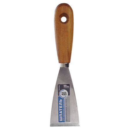 шпатель TOOLBERG для удаления ржавчины 50мм, арт.1501002 валик toolberg мольтопрен 50мм отв 6мм арт 0405001