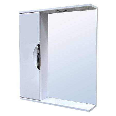 шкаф зеркальный GRADEONIKA Аура 60см с подсветкой левый