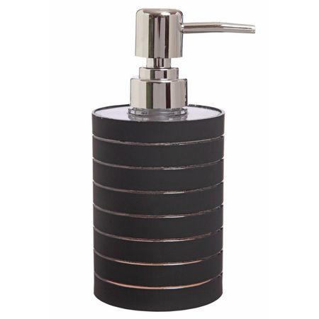 дозатор для жидкого мыла VANSTORE SOFT BLACK пластик черный дозатор для жидкого мыла аквалиния soft мокачино