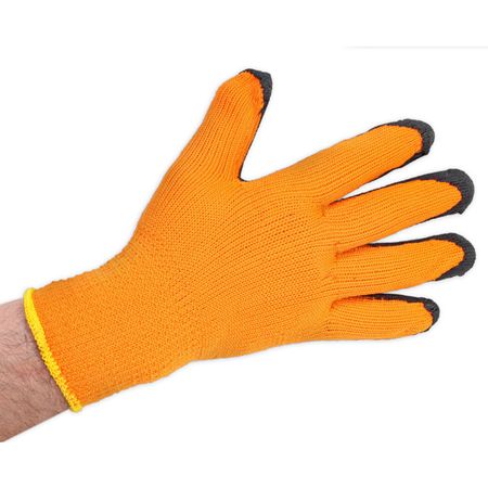 перчатки зимние Берта махровые полиакриловые с латексным покрытием  1/2 перчатки берта нейлон пвх точка в асс те