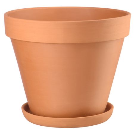 горшок керамический с поддоном Терракот Конус 4л d22см h23,5см керамический терракотовый покрытие модульное модуль 30х30см терракот 11шт