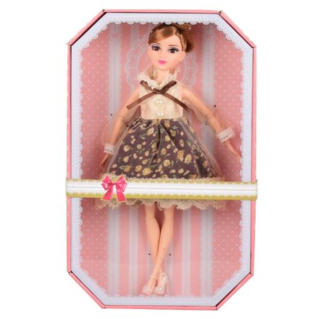 кукла в платье 33см в ассортименте пластик платье massimo iii