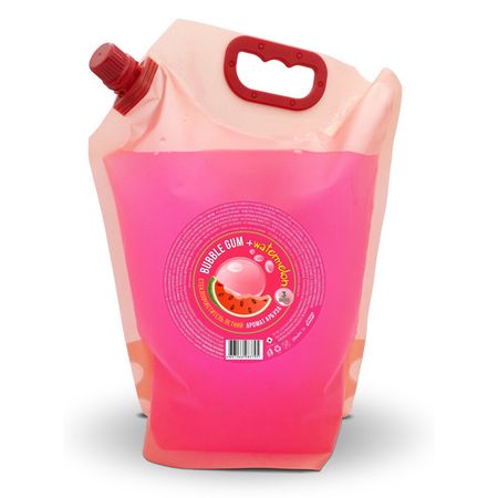 автооочиститель стекол BUBBLE GUM арбуз летний 3л дой-пак