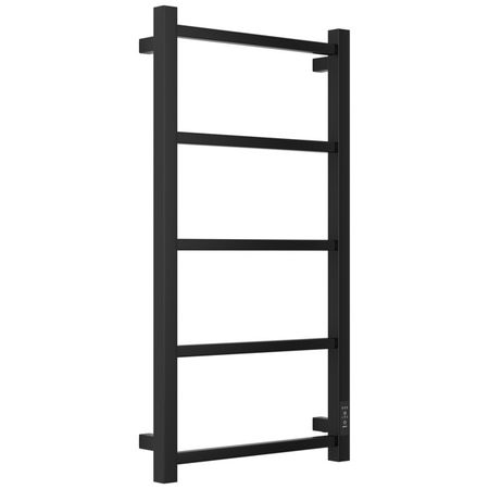 полотенцесушитель электрический СТИЛЬЕ Формат26 800х400мм 115Вт таймер правый матовый черный простыни хирургические стерильные 1 400мм х 800мм 1