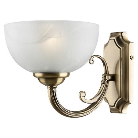 бра FREYA Herbert E27 1х60Вт бронза торшер eglo up 2 1х60вт е27 1х25вт e14 бронза