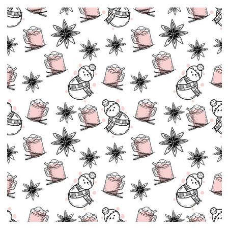 cалфетки СЫКТЫВКАРСКИЕ Снеговичок с корицей 2-слойные 33х33см 20шт cалфетки сыктывкарские насыщенные 1 слойные 24х24см 50шт в ассортименте