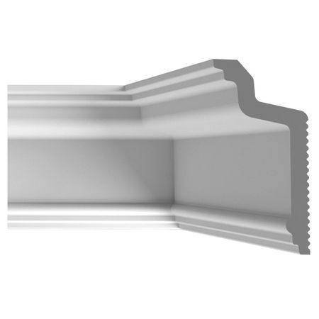 плинтус потолочный ДЕ-БАГЕТ ПП 07 80х40х2000мм полимер(xps), арт. 00-00106657 плинтус потолочный де багет пп 03 40х30х2000мм полимер xps арт 00 00106593