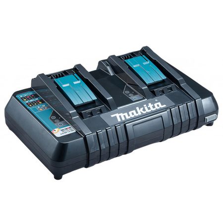зарядное устройство MAKITA DC18RD 18В LXT двухпортовое быстрое зарядное устройство dawupine для аккумулятора milwaukee 18в
