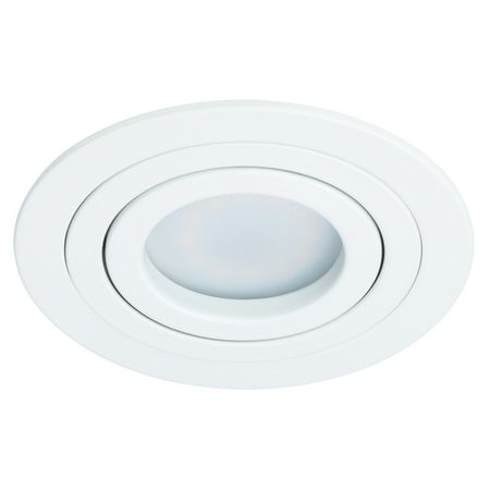 светильник точечный встраиваемый ARTE LAMP Тарф GU10 круг белый светильник встраиваемый gauss elementary adjustable frameless 22вт led 2200лм 4000k круг белый