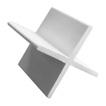 крестик для кафельной плитки DECOR 1,5мм белый 20шт крестик для кафельной плитки decor 2мм зеленый 100шт