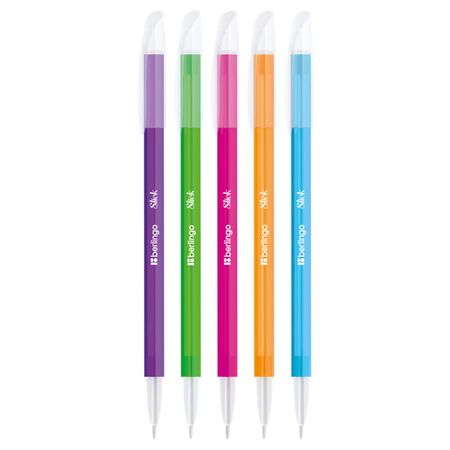 ручка шариковая Berlingo Slick синяя