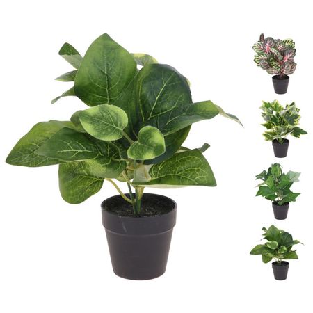 растение икусственное в горшке 23см в асс-те ель искусственная настольная actuel в горшке с шишками 20 см 1 шт в ассортименте