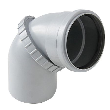 отвод для внутренней канализации поворотный 110мм муфта для наружной канализации 110мм