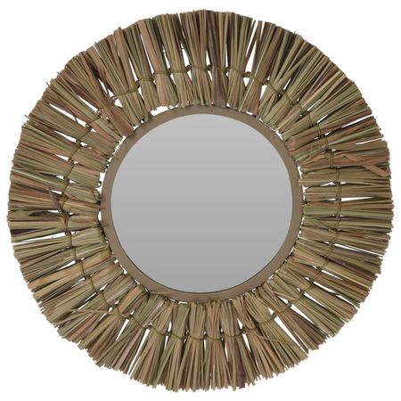 зеркало в раме KOOPMAN D300мм натуральный рафия вилок koopman 20шт дерево