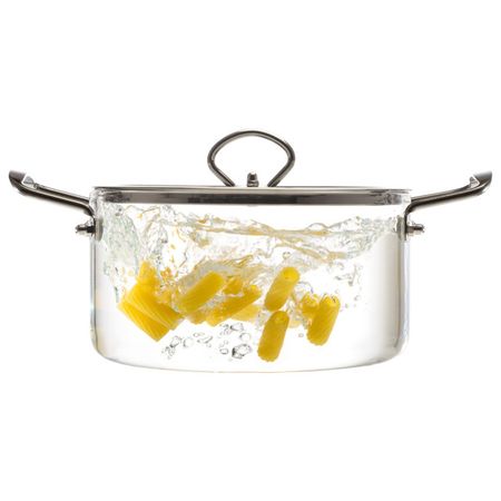 кастрюля LEONORD Italiano 2,5л 19,5см с крышкой стекло, нерж.сталь