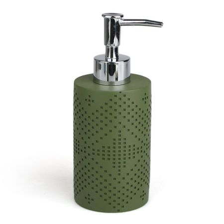 дозатор для жидкого мыла VITARTA Moss полирезин хаки фетровая гирлянда happy birthday хаки коричневые флажки 100 дней