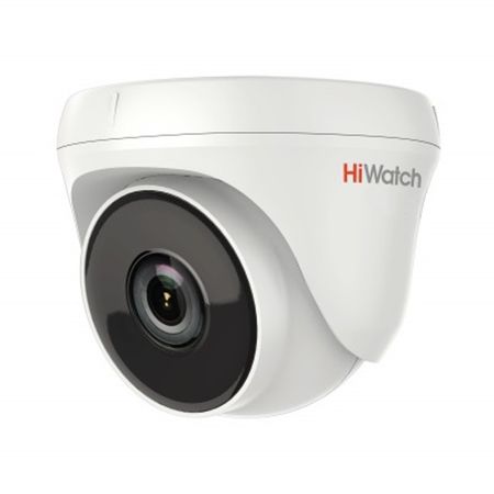видеокамера HIWATCH HD-TVI 2Мп уличная купольная с ИК-подсветкой до 20м fyscope szm ctv1 3 адаптер 0 3x c крепление объектива для тринокулярного стереомикроскопа hdmi vga usb видеокамера