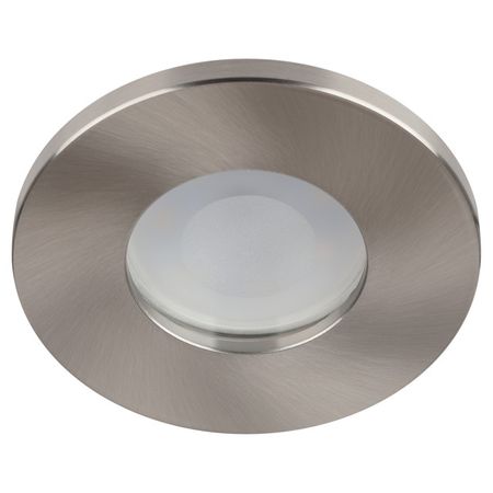 светильник встраиваемый влагозащищенный ЭРА WR3 GU5.3 с патроном IP44 сатин никель jetting 6w 8 функциональный selv адаптер для led ламп ip44