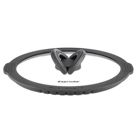 крышка ESPRADO Practico 20см с пароотводом стекло, силиконовый ободок фигурка maxijoy олень 20см стекло пластик серебряный