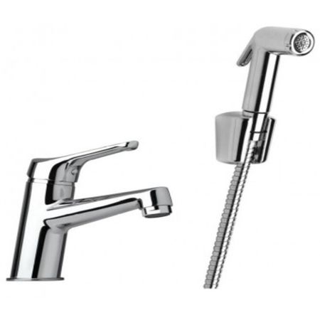 смеситель для раковины PAINI Bios с гиг. душем латунь хром картридж для смесителя ledeme l51 35мм