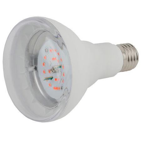 лампа для растений ЭРА 16Вт E27 220В  красно-синий спектр груша масляный насос для дымовой машины 16вт